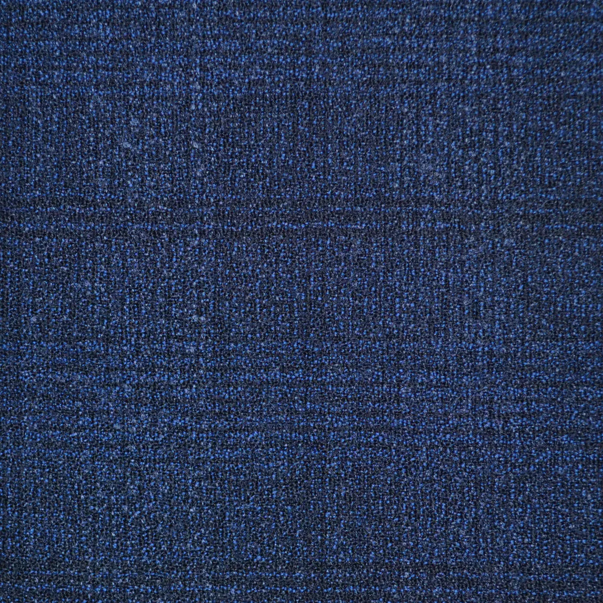 Bright Navy Blue with Dark Navy Blue Glen Check Super 110's Italian Wool Suiting