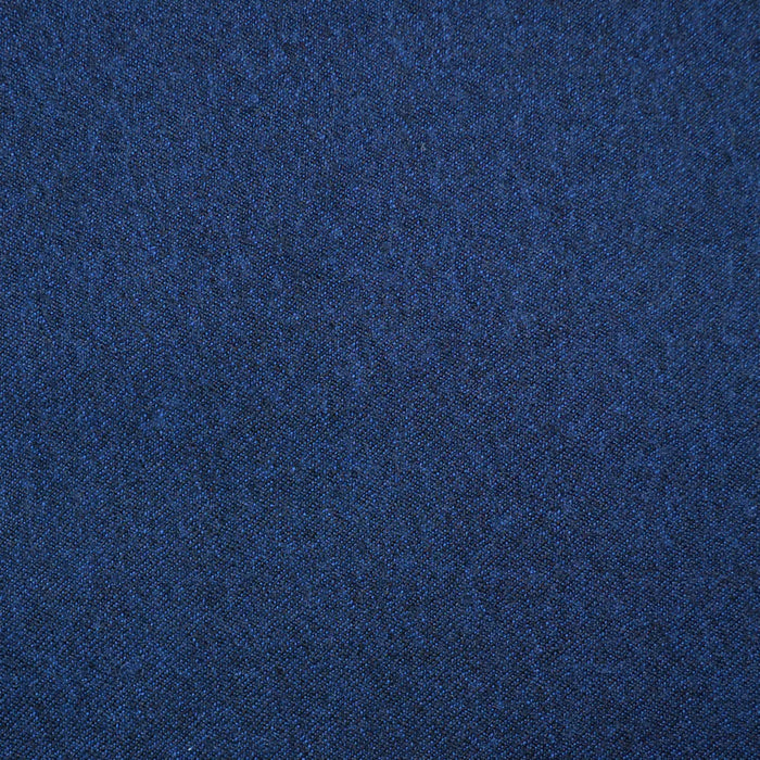 Medium Blue Plain Twill Flannel Super 110's Italian Wool Suiting