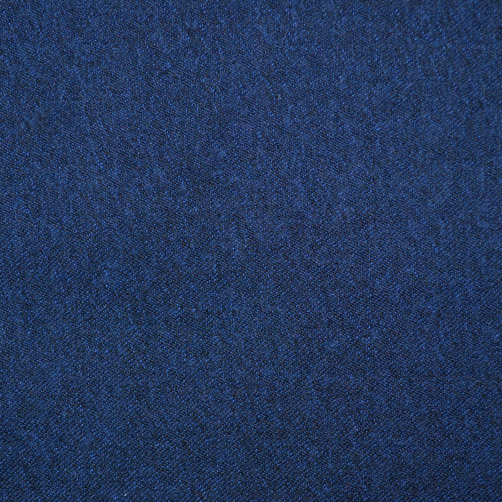 Medium Blue Plain Twill Flannel Super 110's Italian Wool Suiting