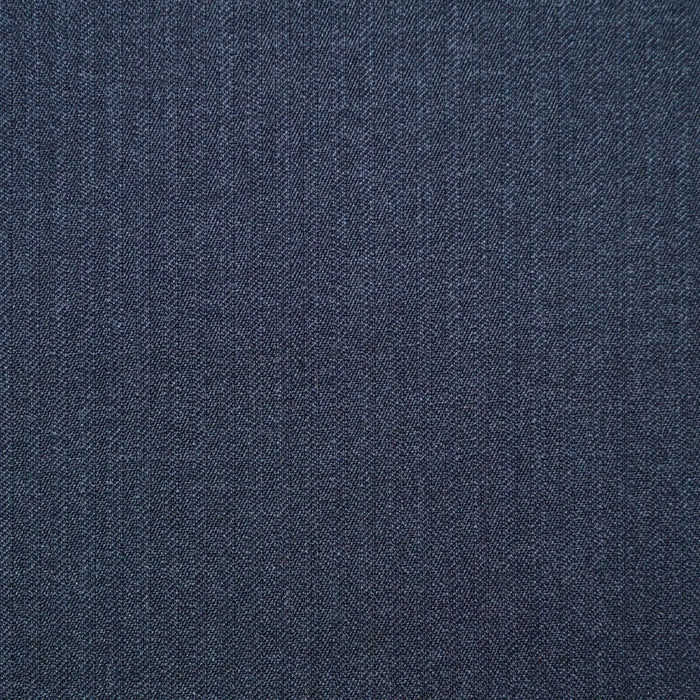 Medium Grey 1/8" Herringbone Super 110's Italian Wool Suiting