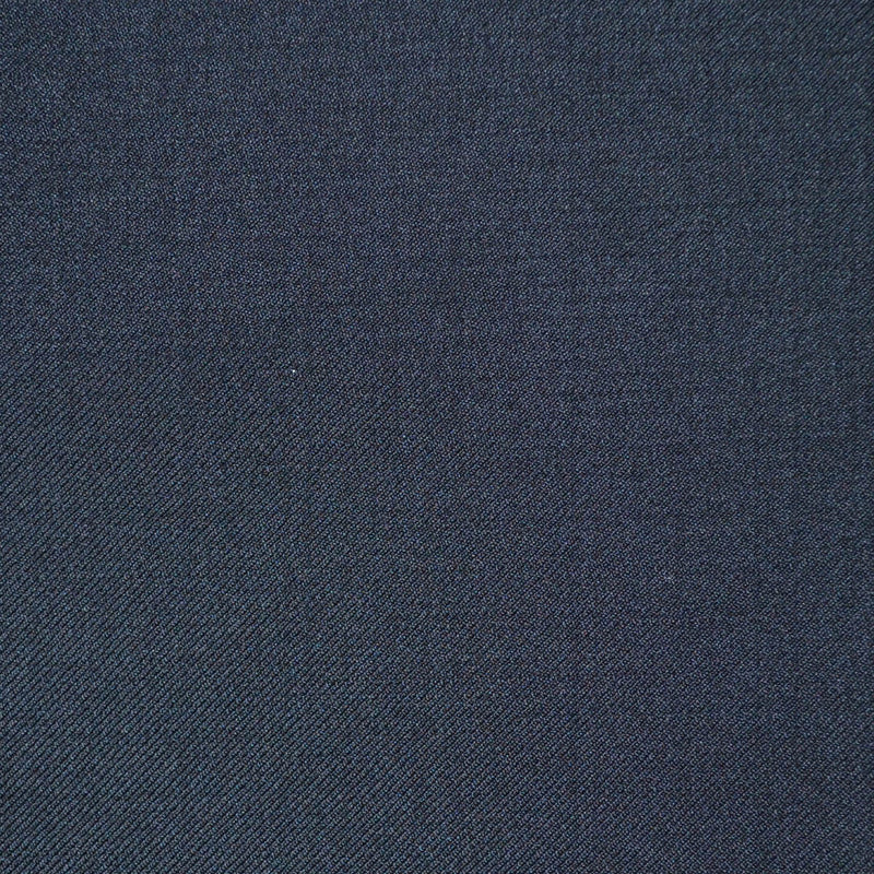 Black Plain Twill Super 110's Italian Wool Suiting
