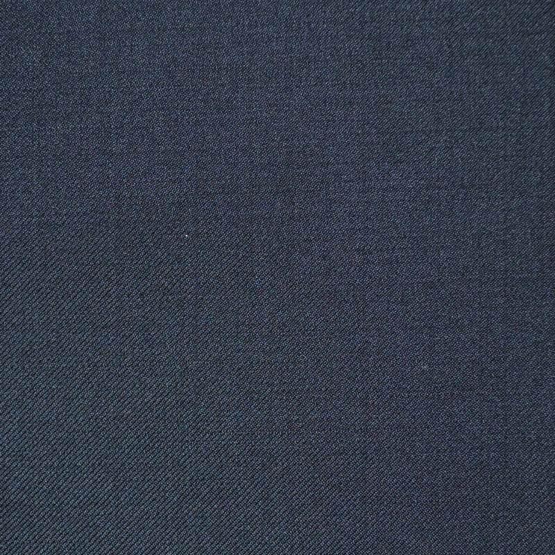 Black Plain Twill Super 110's Italian Wool Suiting