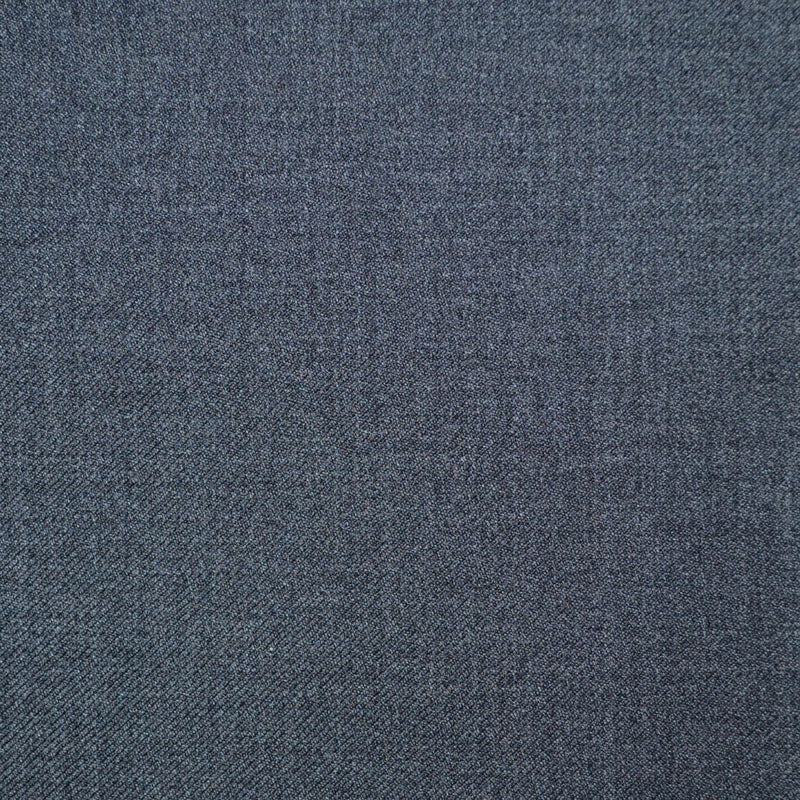 Medium Grey Plain Twill Super 110's Italian Wool Suiting