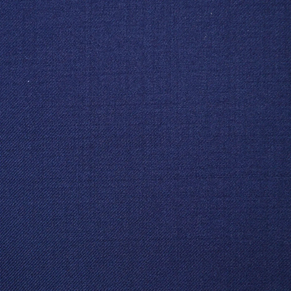 Bright Navy Blue Plain Twill Super 110's Italian Wool Suiting