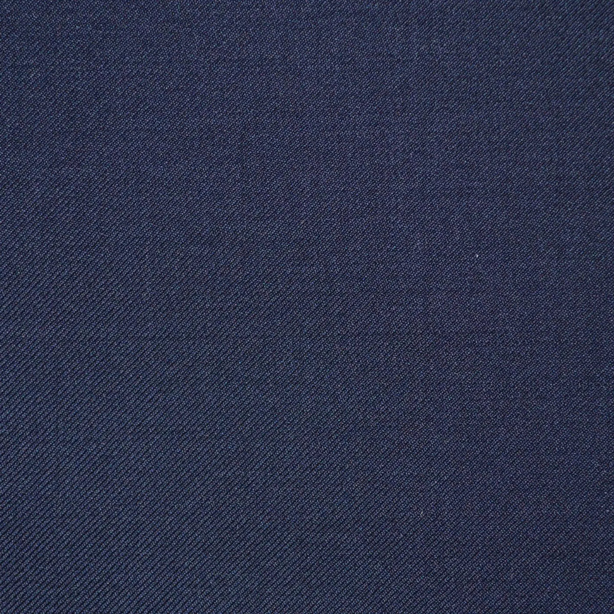 Dark Navy Blue Plain Twill Super 110's Italian Wool Suiting