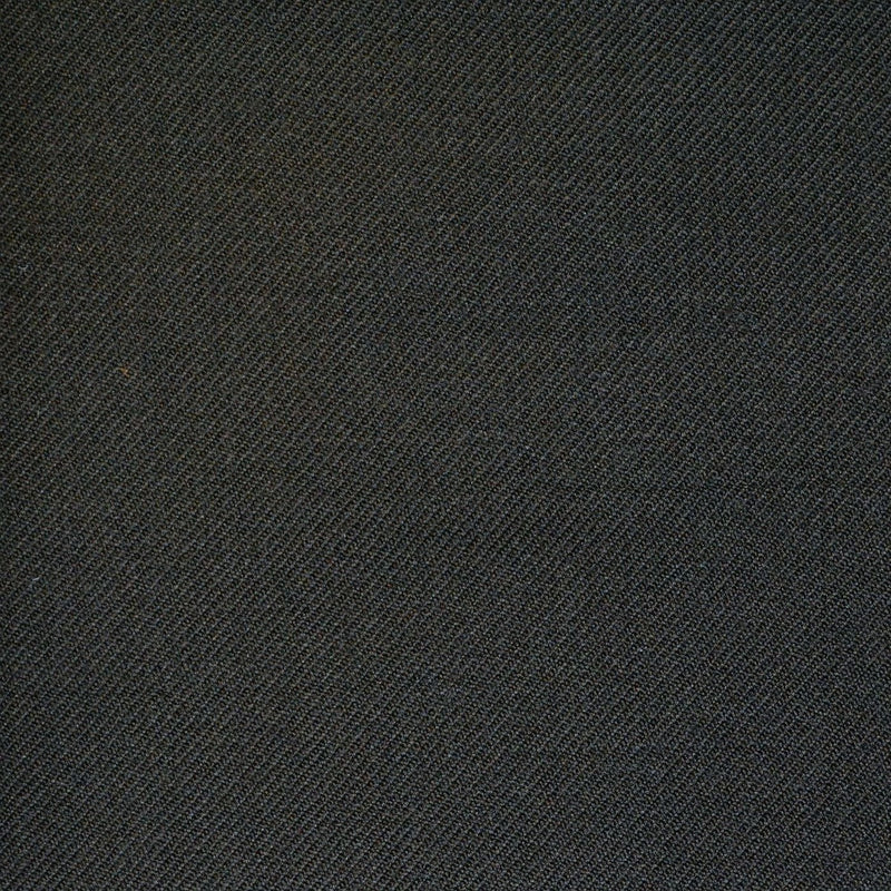 Dark Brown Twill All Wool Suiting