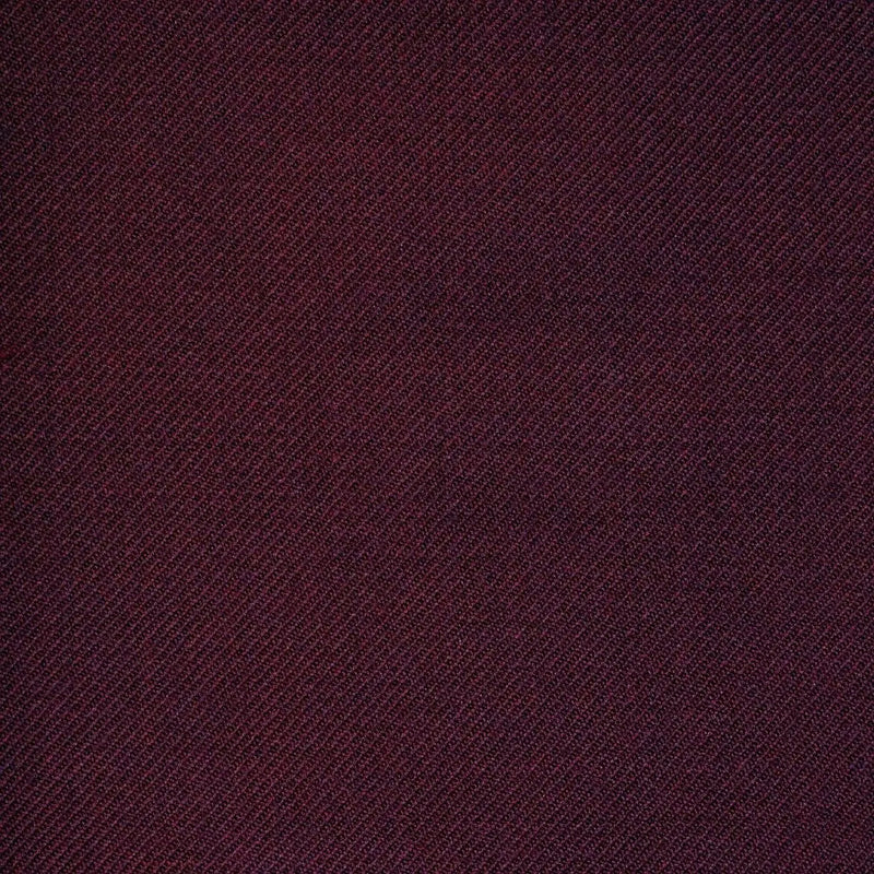 Maroon Twill All Wool Suiting