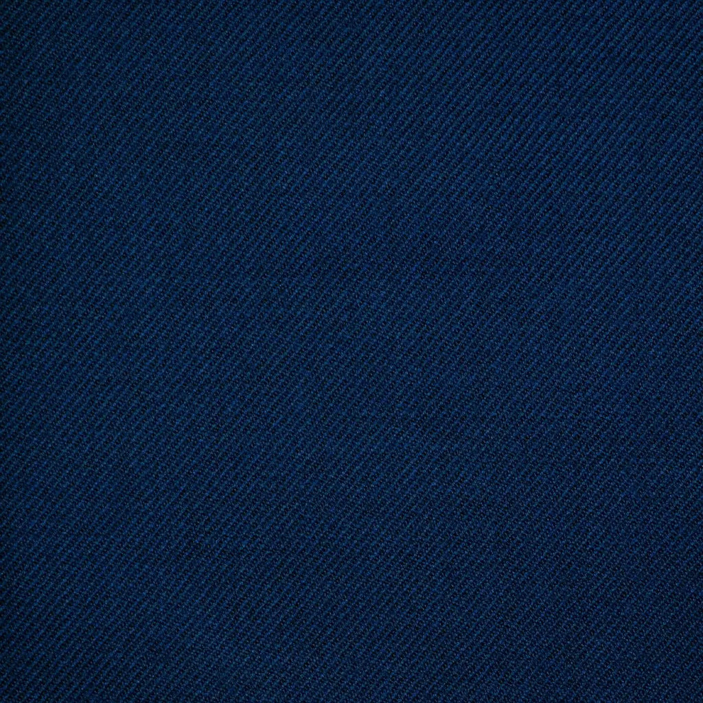 Medium Blue Twill All Wool Suiting