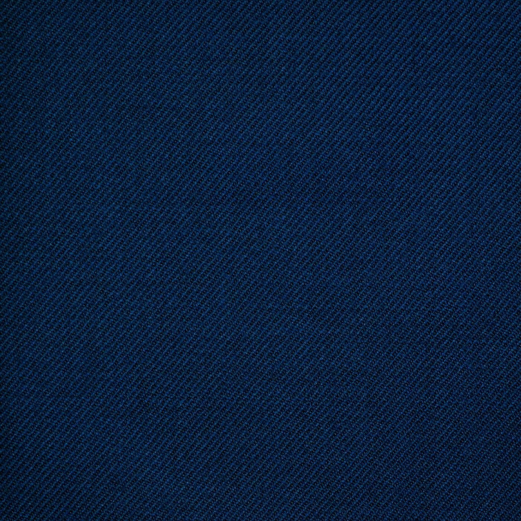 Medium Blue Twill All Wool Suiting