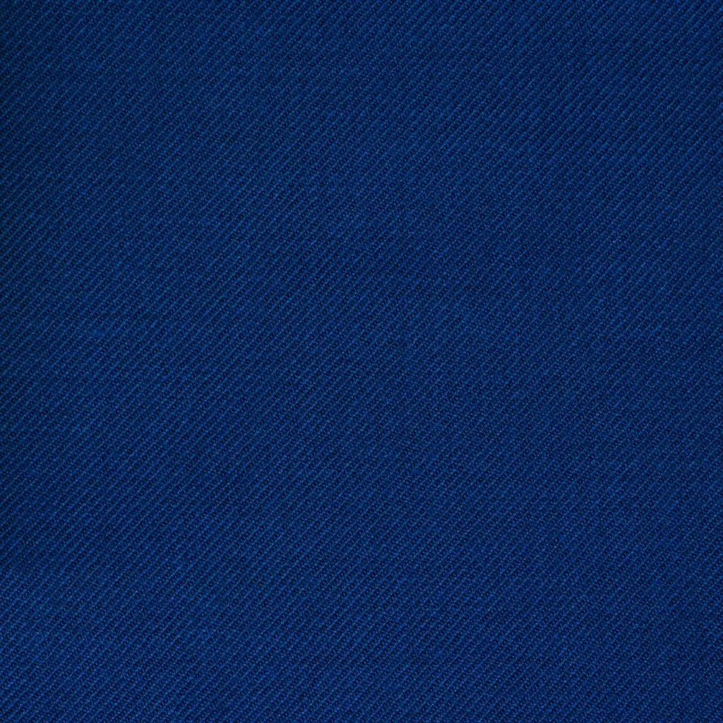 Bright Blue Twill All Wool Suiting