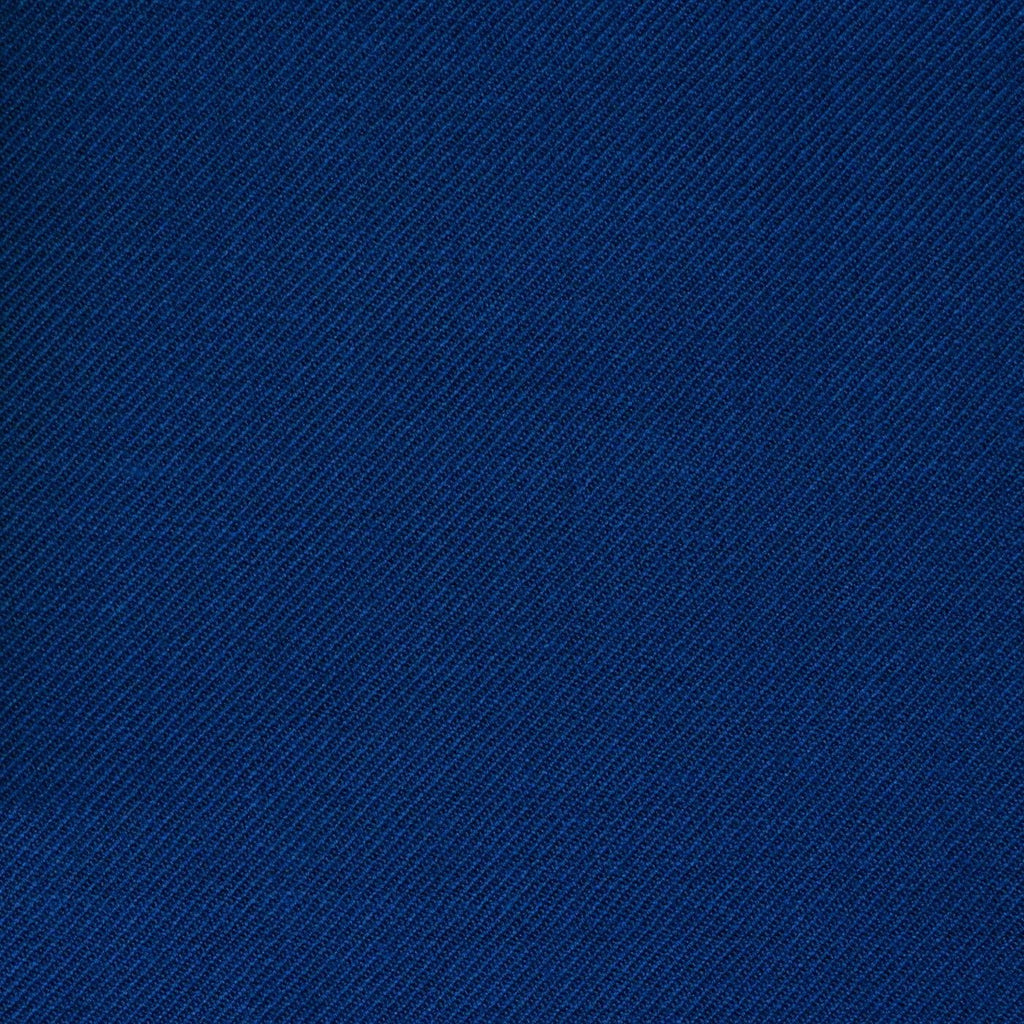 Bright Blue Twill All Wool Suiting