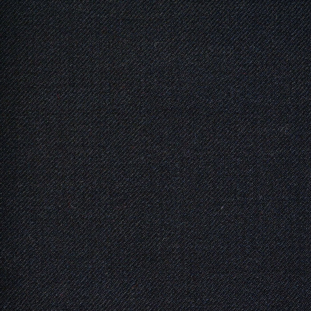 Black Twill All Wool Suiting