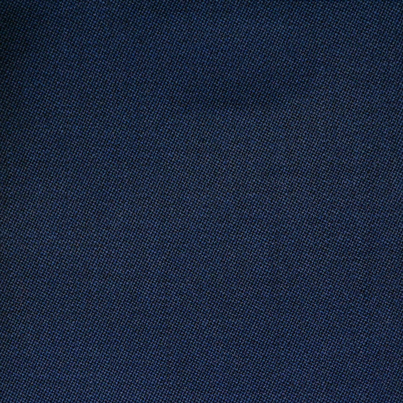 Bright Navy Blue Barathea All Wool Suiting