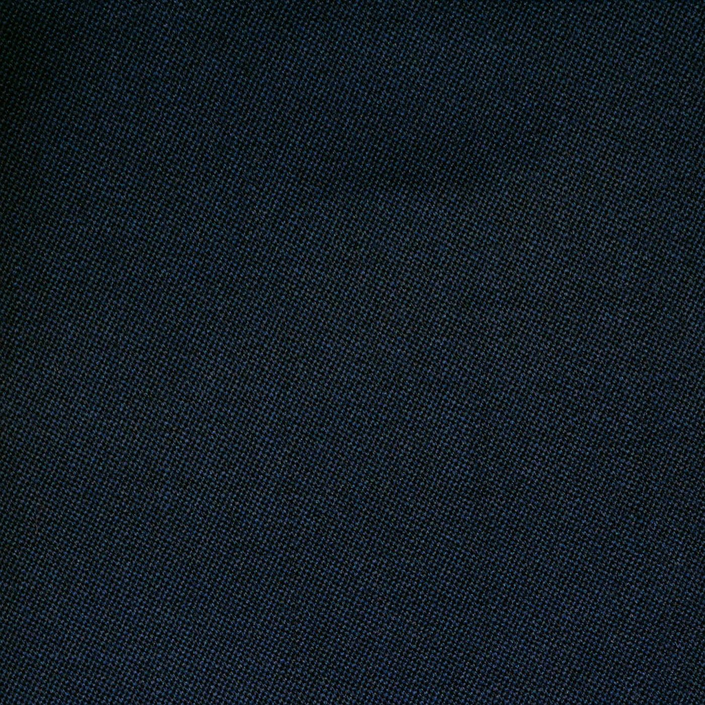 Dark Navy Blue Barathea All Wool Suiting