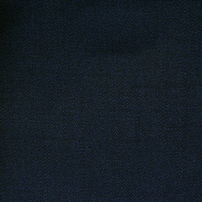 Dark Navy Blue Barathea All Wool Suiting
