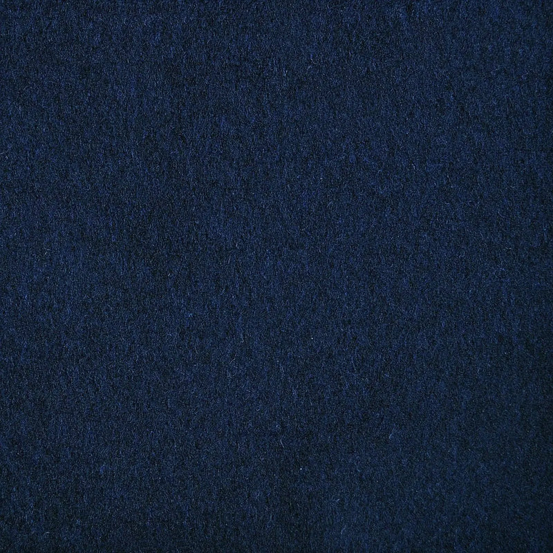 Navy Blue Wool & Cashmere Blend Coating