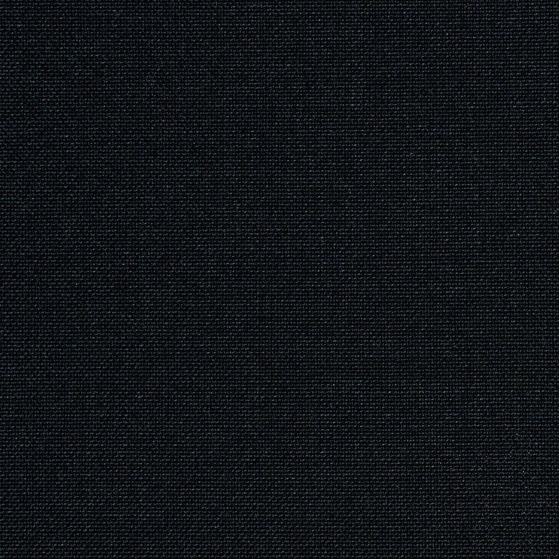 Black Wool & Polyester Suiting