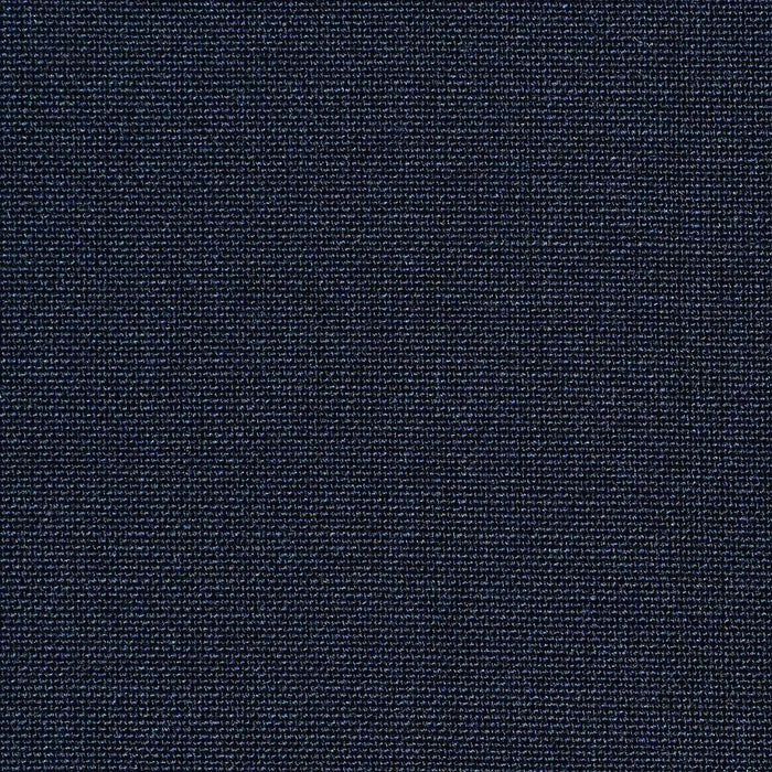 Dark Navy Blue Wool & Polyester Suiting
