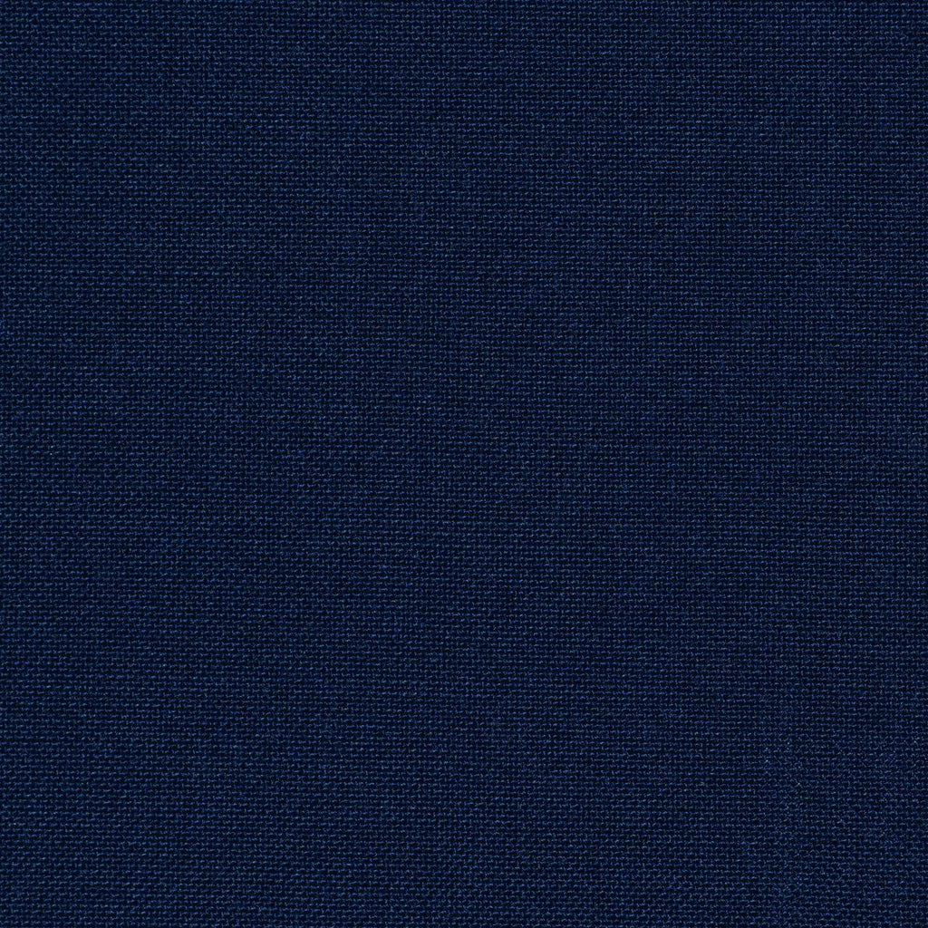Bright Navy Blue Wool & Polyester Suiting