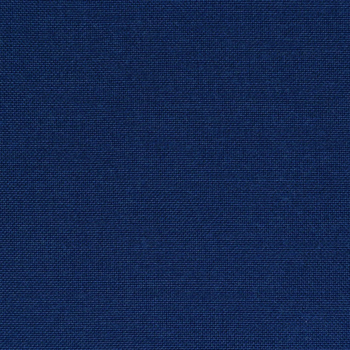 Medium Blue Wool & Polyester Suiting