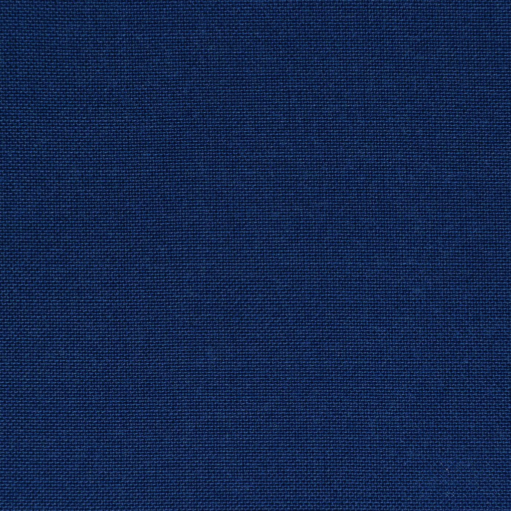 Medium Blue Wool & Polyester Suiting