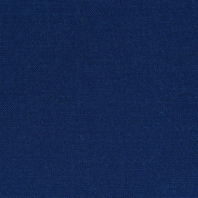 Medium Blue Wool & Polyester Suiting