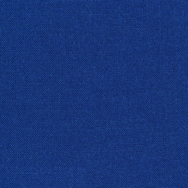 French Blue Wool & Polyester Suiting