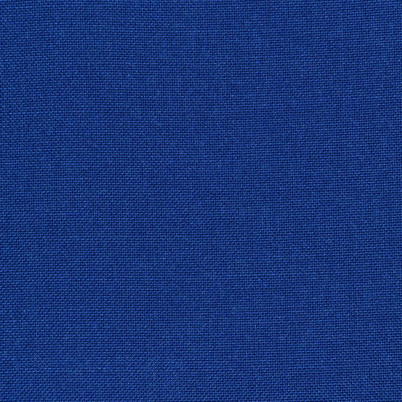 French Blue Wool & Polyester Suiting