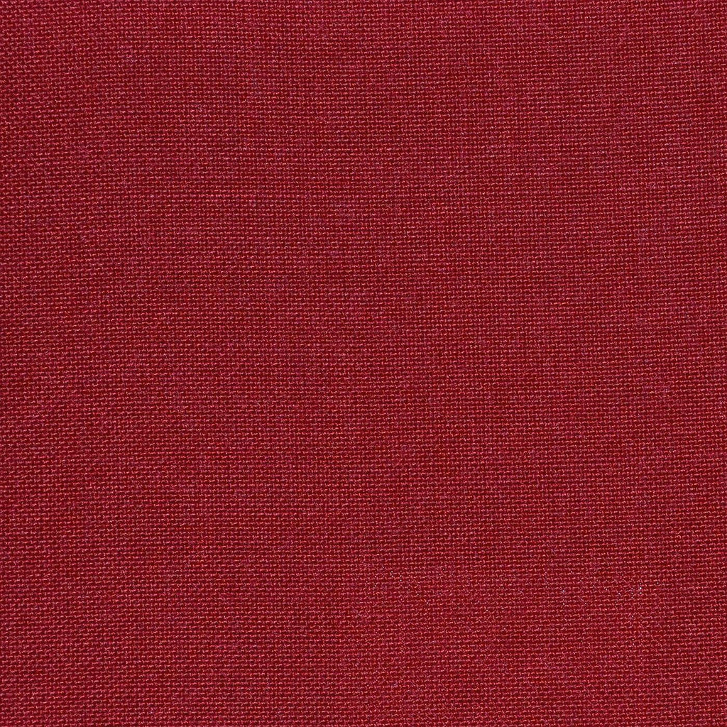 Red Wool & Polyester Suiting