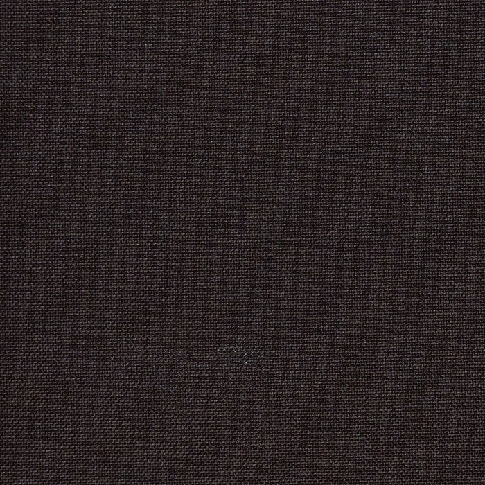 Dark Brown Wool & Polyester Suiting