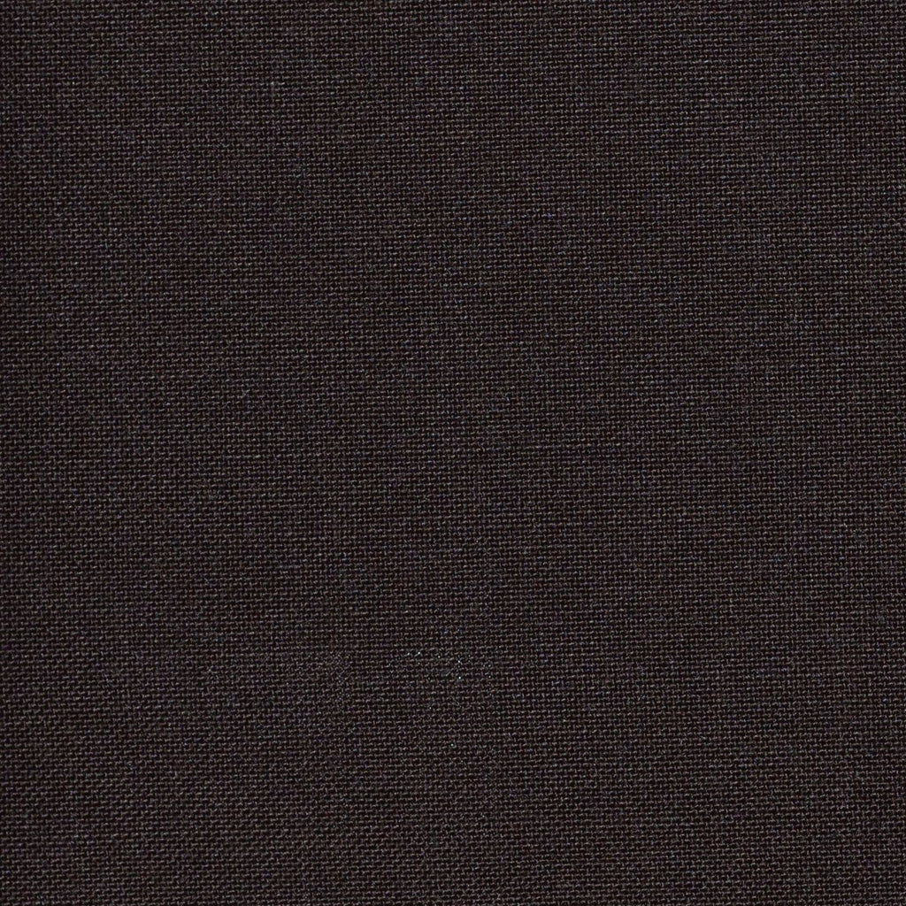 Dark Brown Wool & Polyester Suiting