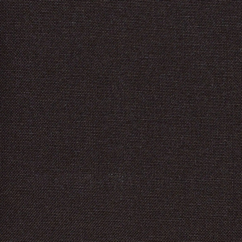 Dark Brown Wool & Polyester Suiting