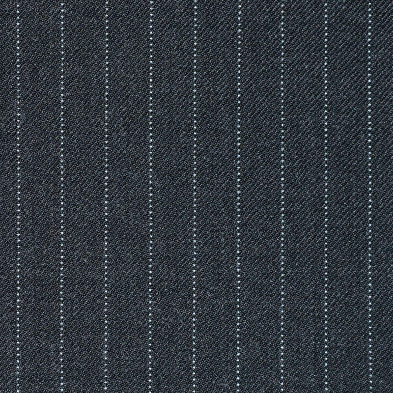 Medium Grey Pinstripe Super 110's Suiting