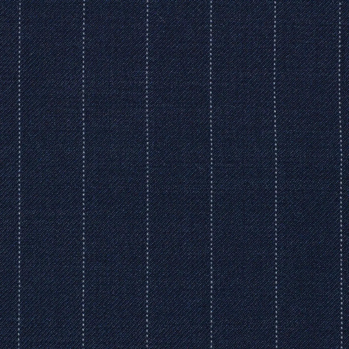 Navy Blue Pinstripe Super 120