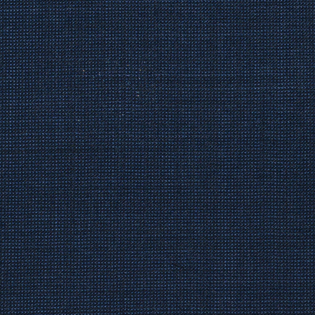 Navy Blue Nailhead Super 120's All Wool Suiting