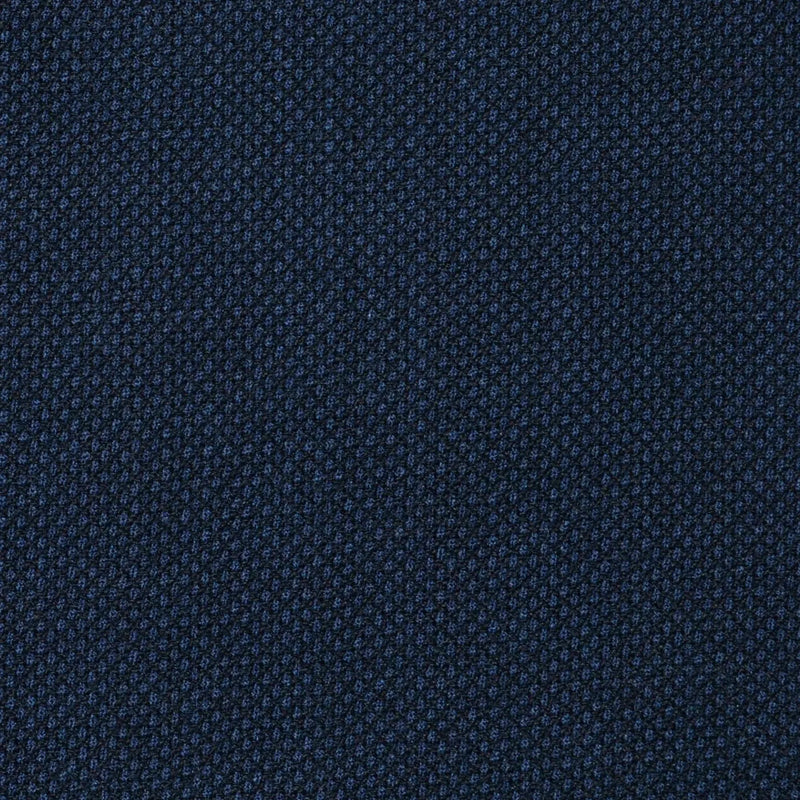 Navy Blue Birdseye Super 120's All Wool Suiting