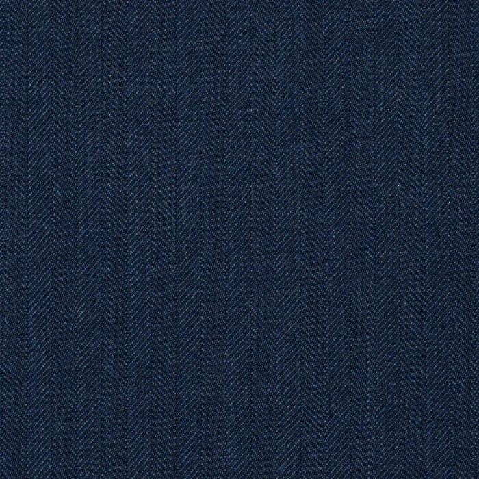 Medium Blue/Grey Herringbone Super 120's All Wool Suiting