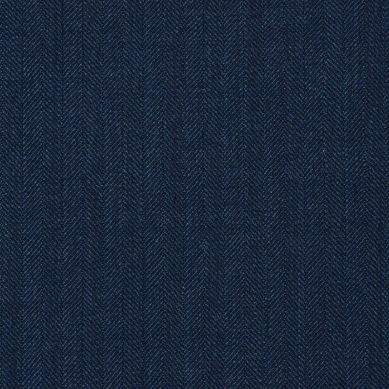 Medium Blue/Grey Herringbone Super 120's All Wool Suiting