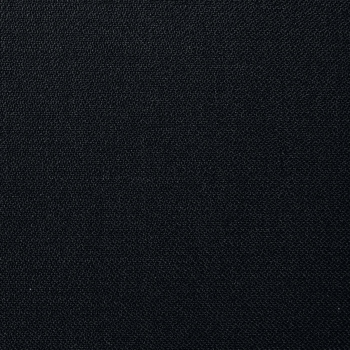 Black Plain Weave Super 120's All Wool Suiting