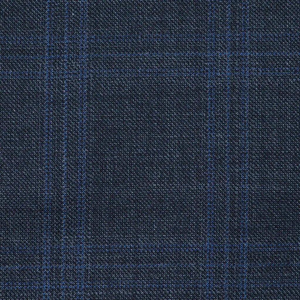 Grey Glen Check Super 120's All Wool Suiting