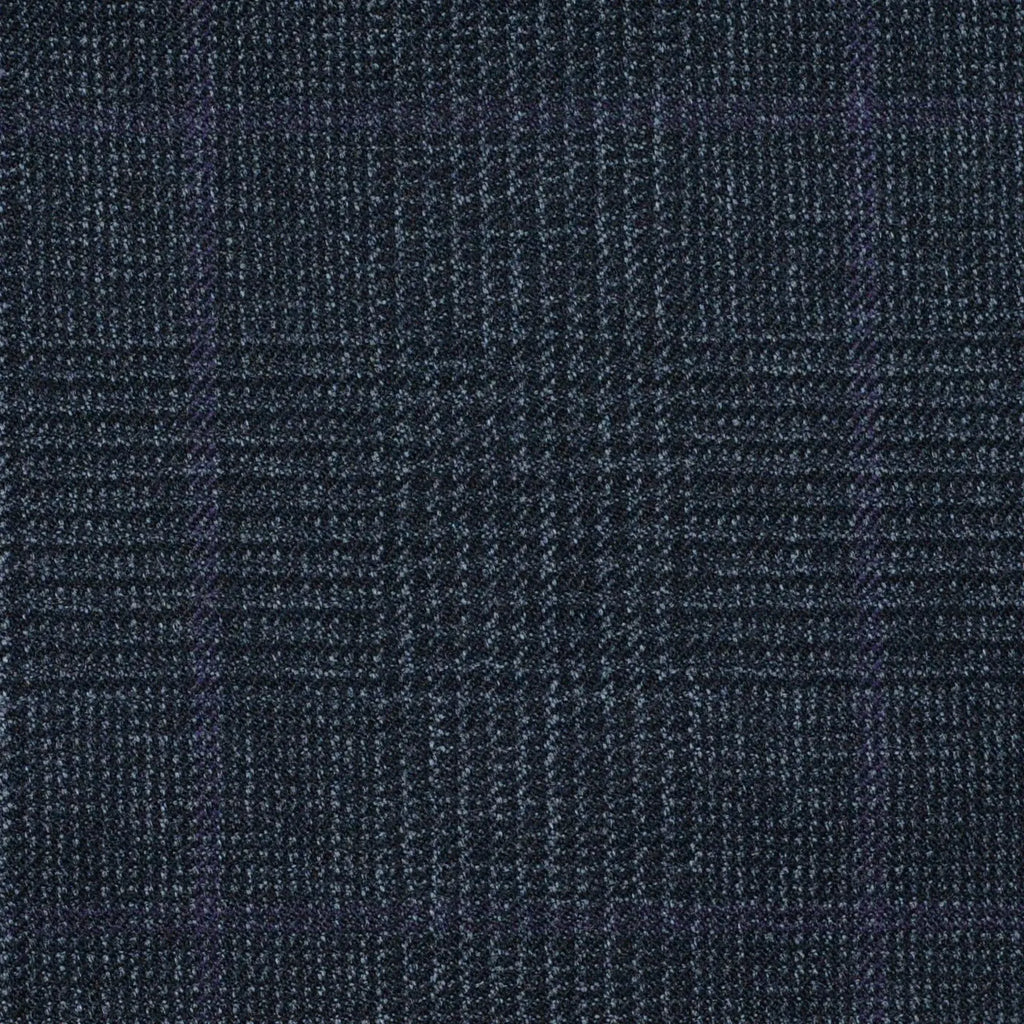 Grey Glen Check Super 120's All Wool Suiting