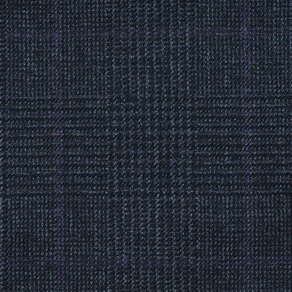 Grey Glen Check Super 120's All Wool Suiting