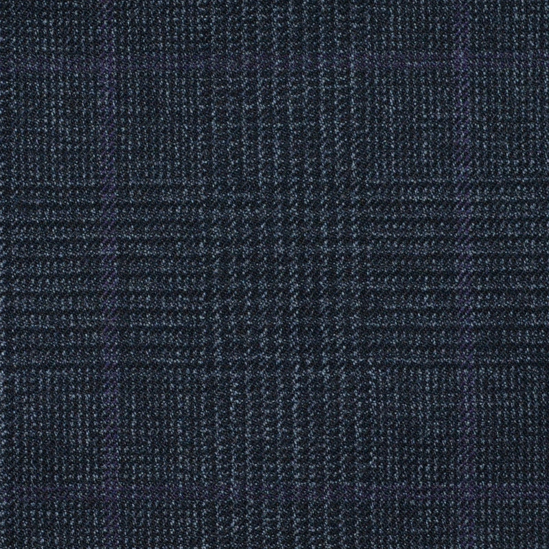 Grey Glen Check Super 120's All Wool Suiting