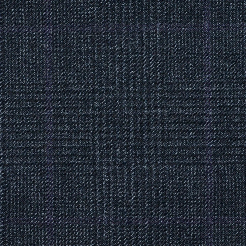 Grey Glen Check Super 120's All Wool Suiting