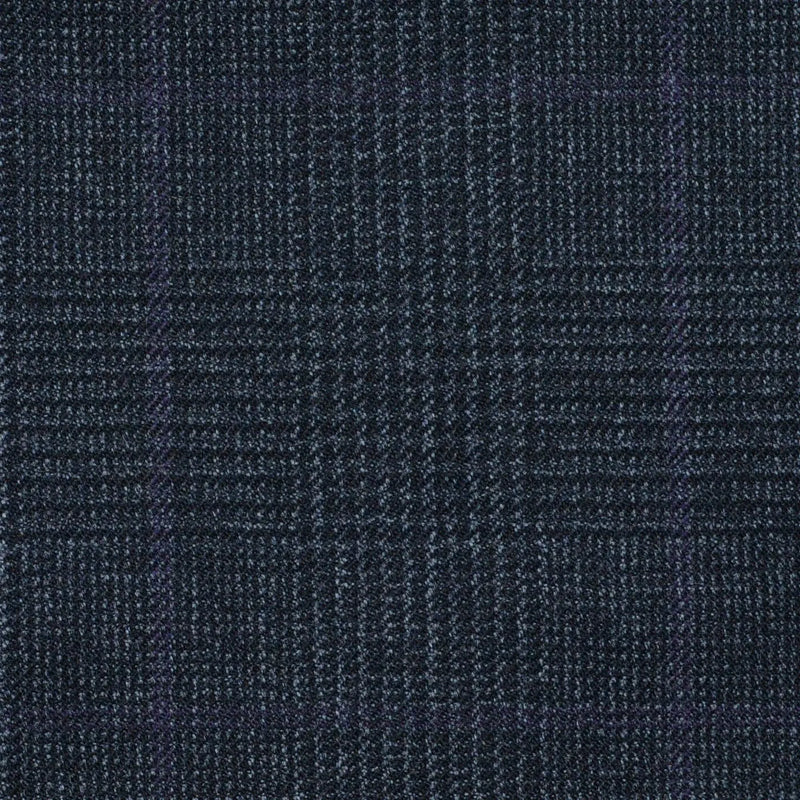 Grey Glen Check Super 120's All Wool Suiting