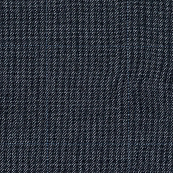 Grey Sharkskin Check Super 120's All Wool Suiting