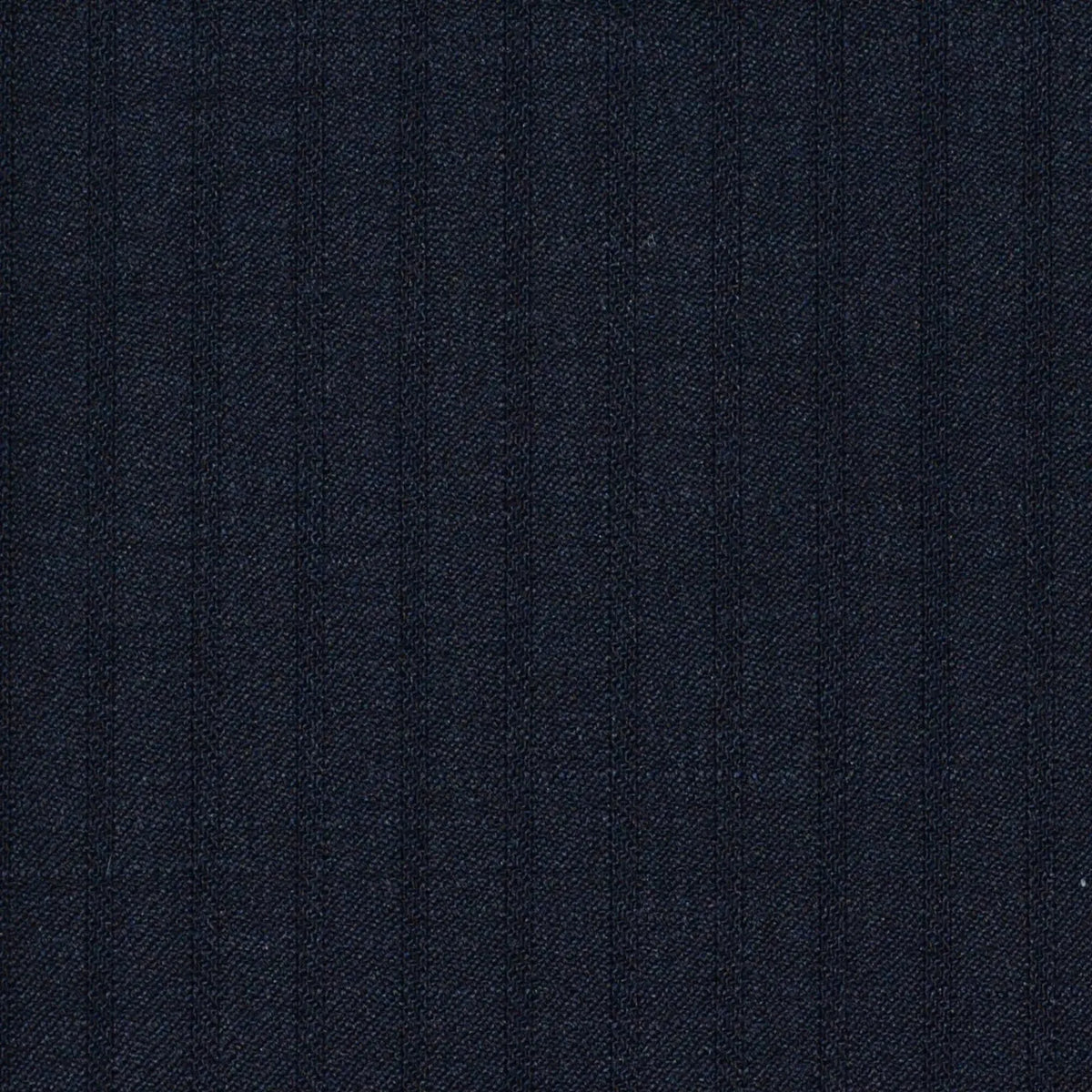 Bright Navy Herringbone Shadow Stripe Super 120's All Wool Suiting