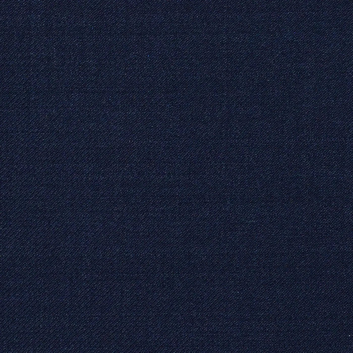 Navy Blue Plain Twill Super 120's All Wool Suiting