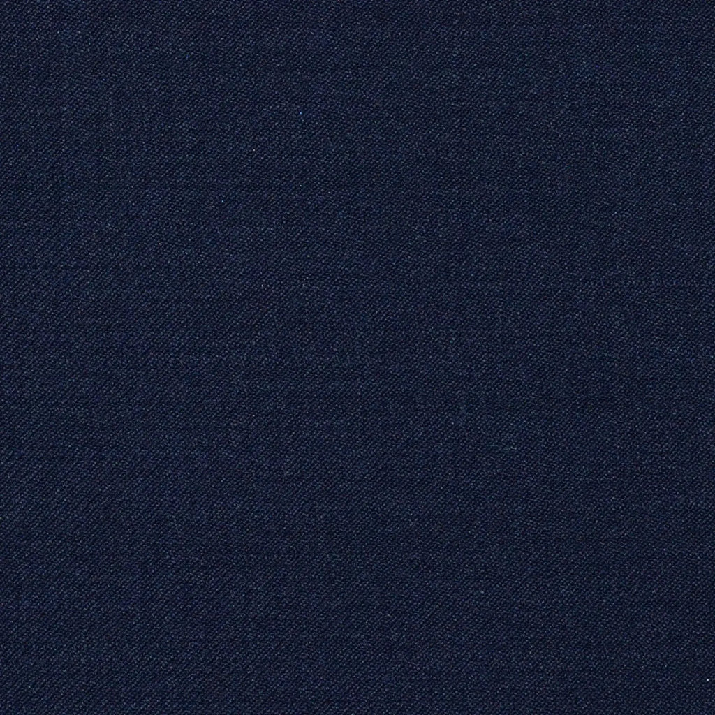Navy Blue Plain Twill Super 120's All Wool Suiting