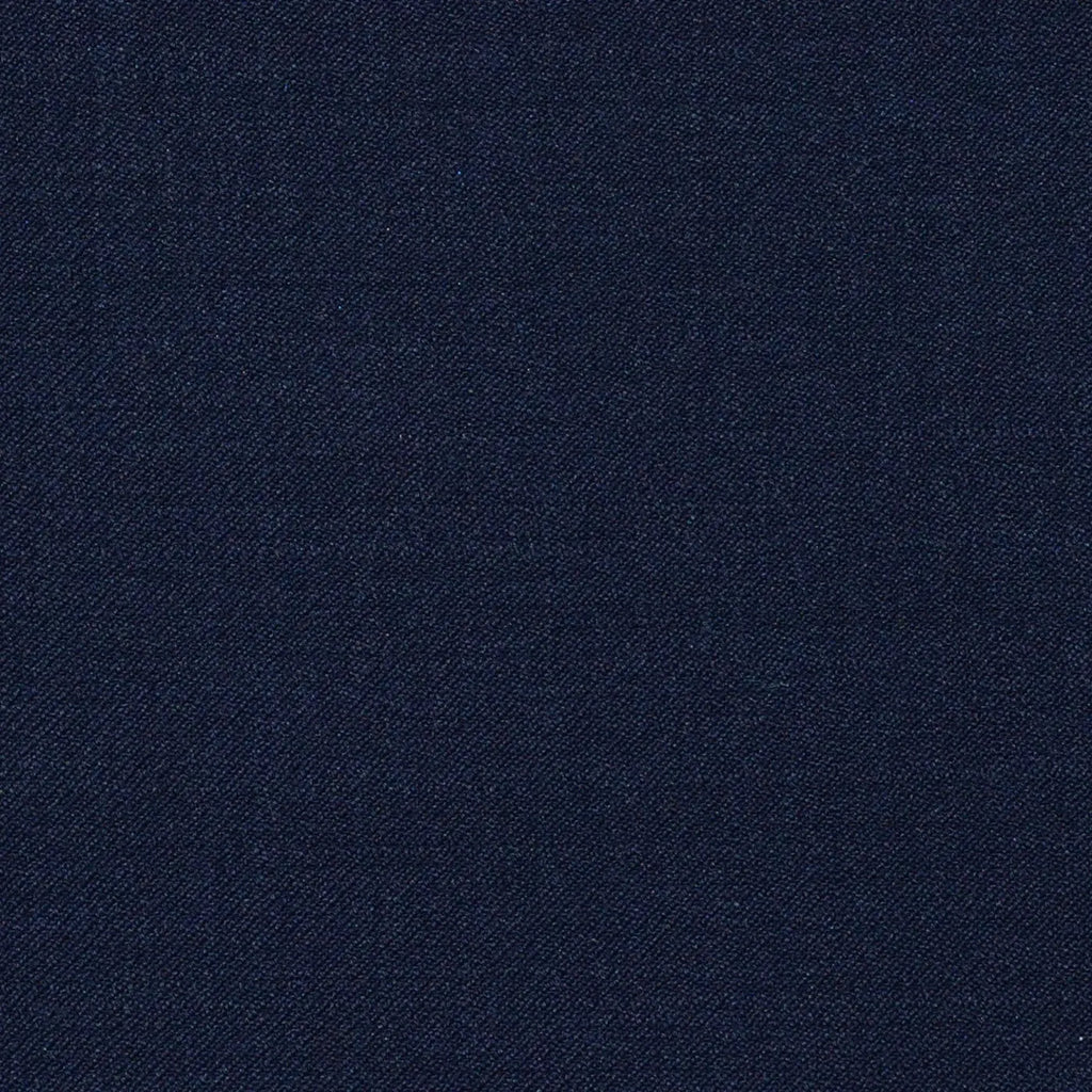 Navy Blue Plain Twill Super 120's All Wool Suiting